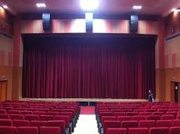 Auditorium Motorised Stage Front Curtain