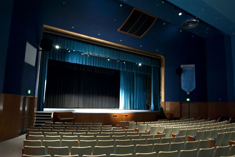 Auditorium Motorized Curtains Wings