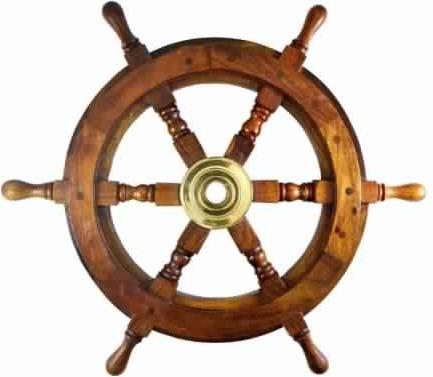 Boat Ship Steering Wheel