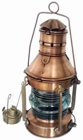 Brass Copper Ship Lantern