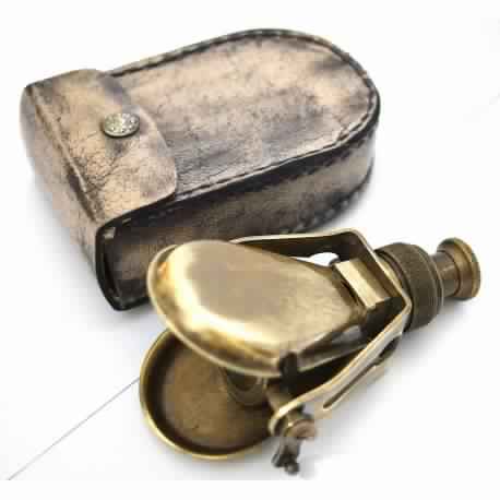 Brass Monocular in Leather box