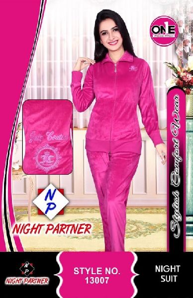 velvet night suits