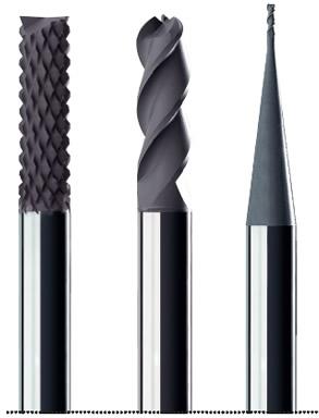 END MILLS FOR GRAPHITE MILLING