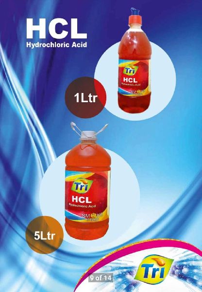 1 Ltr HCL Hydrochloric Acid, for Dyes, Industry, Water Treatment, Grade Standard : Agriculture Grade