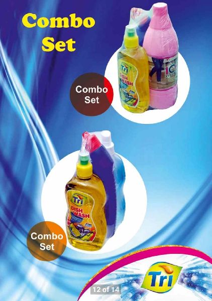 TRI Cleaning Combo Set, for Dish Washing