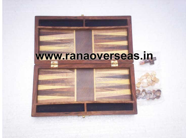 Wooden Backgamon Set