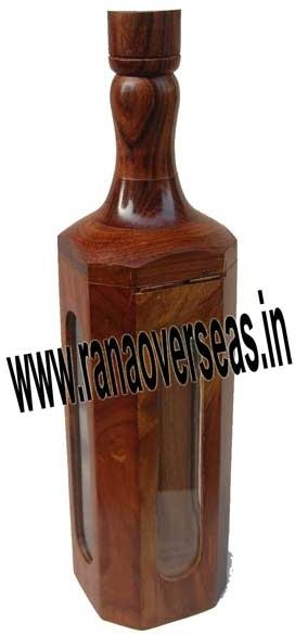  Wooden Wine Bottle Holder, for Home Decoration, Feature : Eco-Freindly