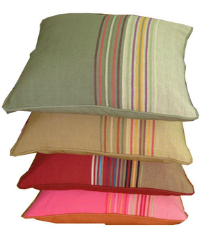 Green Cloth 100% Cotton cushion cover, for Seat, Technics : Woven