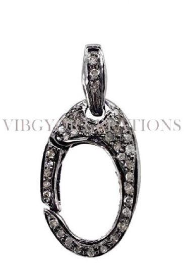 Diamond Lobster Clasp Pave Finding