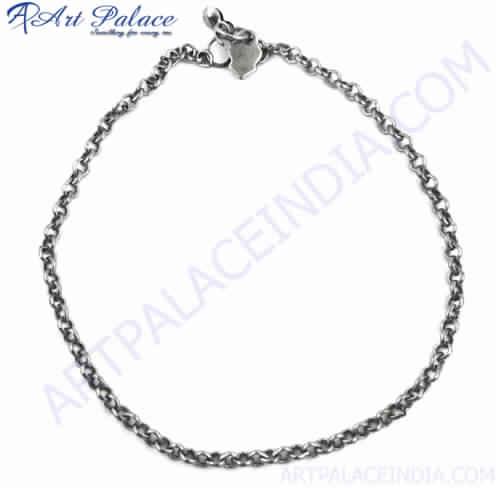 Fashion For Girls Wear White Metal Ankelets