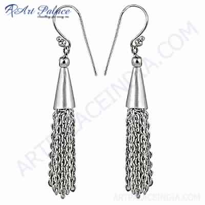 Latest Fashionable Silver Earring