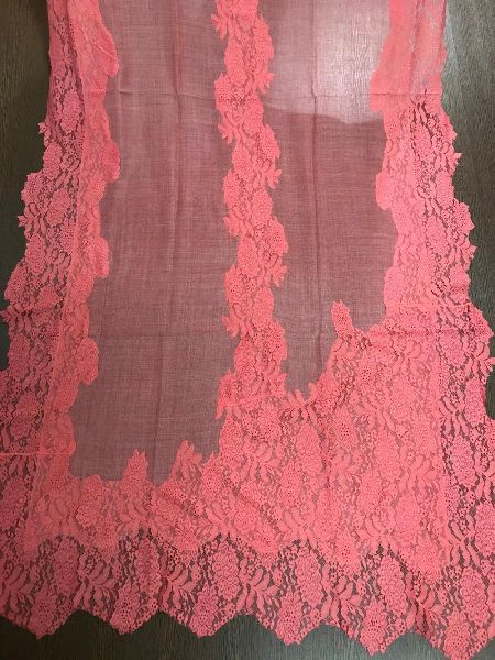 Lace Decorated Shawl