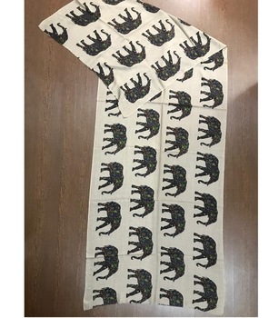 Printed Cashmere Wool Scarves