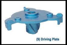 Driving plate for grinding mill
