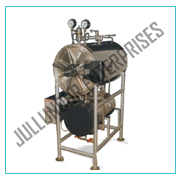 CYLINDRICAL HORIZONTAL AUTOCLAVE TRIPLE WALL