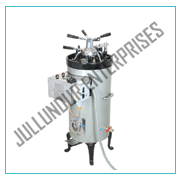 DOUBLE WALL VERTICAL AUTOCLAVE RADIAL LOCKING