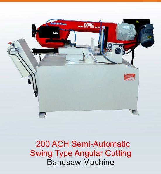 200 ACH Angular Cutting Bandsaw Machine, Blade Material : Stainless Steel