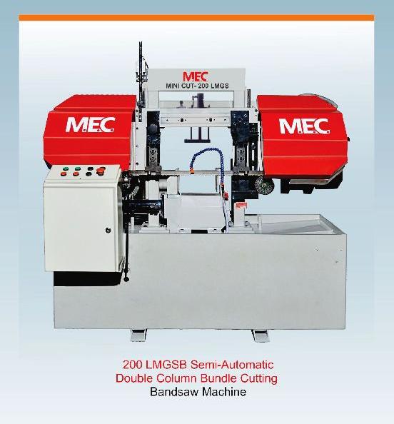 Double Column Semi Automatic Bandsaw Machine