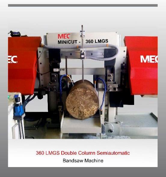 Double Column Semiautomatic Bandsaw Machine