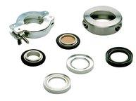 Clamping rings and centering rings