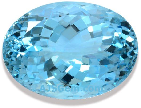Aquamarine Gemstone, Color : Blue