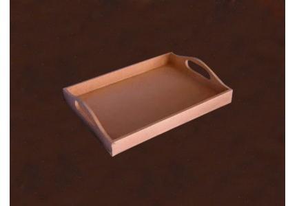 Rectangle MDF Tray, for Home, Office, Hotel, Pattern : Plain