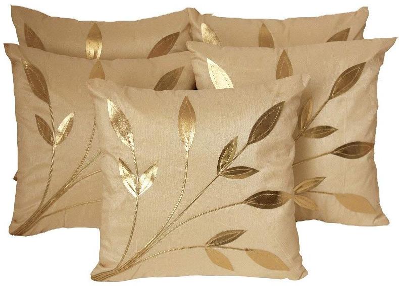 Silk cushion cover, Size : 16 x 16