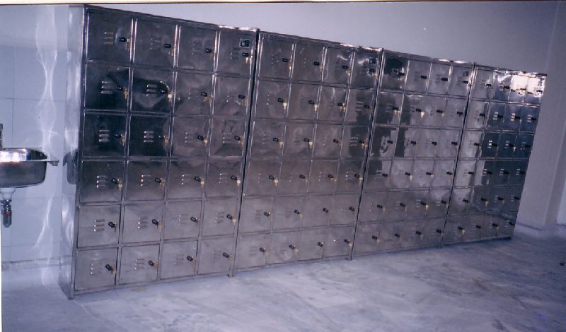 Locker Shelf with Locks