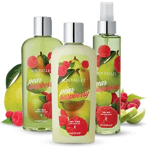 Pear and Haspberry Foaming Body Wash