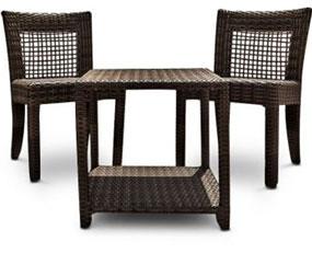 EGBERT COFFEE TABLE WITH 2 CHAIRS