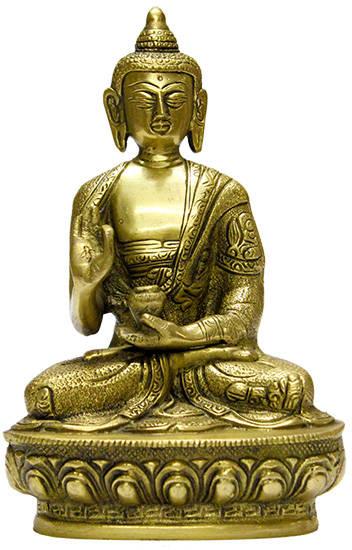Brass Budhha Statue