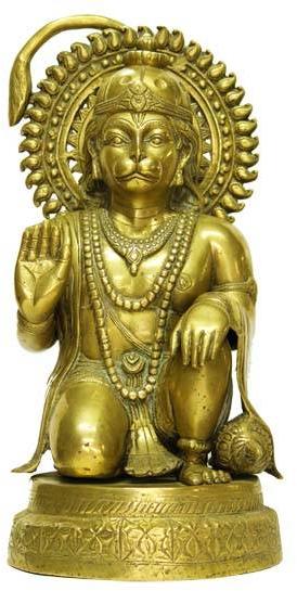 Brass Hanuman Statues