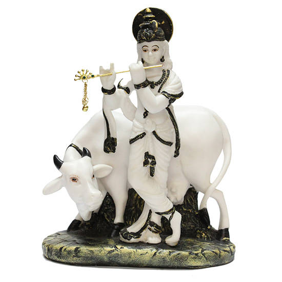 Polyresin Krishna statue