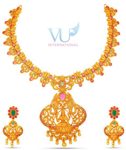 Gold Plated imitation jewellery, Necklaces Type : Pendant Necklace