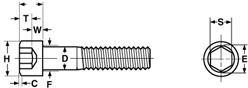 Socket HEADNcap screws