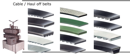 Haul off belts / Extrusion Line Belts