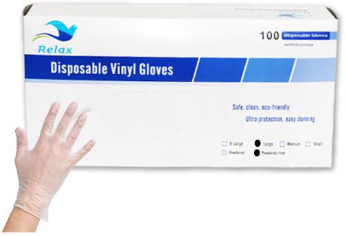 Clear Vinyl Glove
