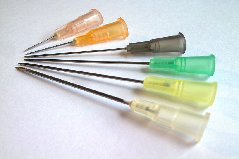 Polished Stainless Steel Disposable Needles, for Medical Use, Feature : Fine Finish, Light Weight, Optimum Quality
