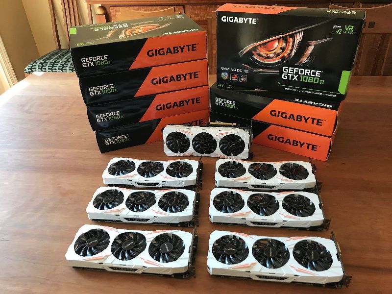 Gigabyte GeForce GTX 1080 Ti 11 gb GAMING Graphic Cards (Graphic Cards)