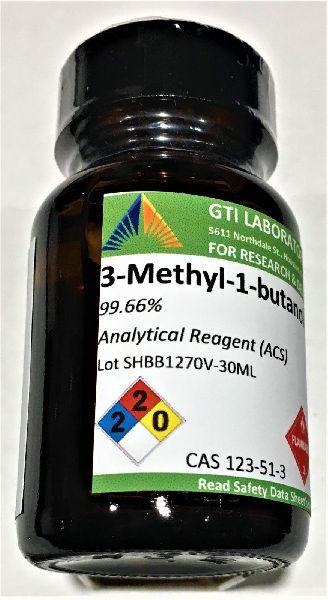 3-Methyl-1-butanol, 99+%, Analytical Reagent (ACS)
