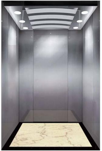 stainless steel elevator cabins