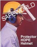 HDPE Safety Helmet, for Industrial, Feature : Light Weight, Optimum Quality