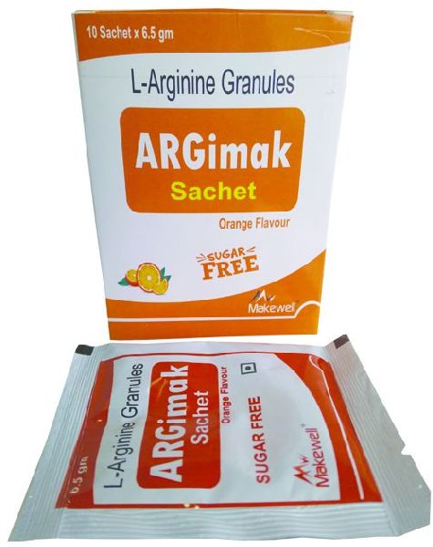 ARGimak Sachet Granules L - Arginine, Feature : Sugar Free