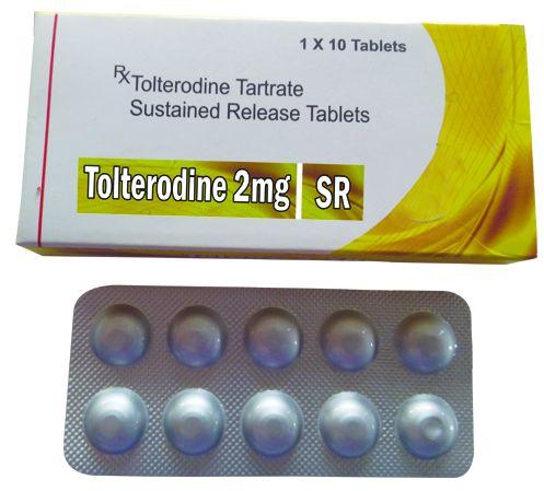 Tolterodine 2mg Sustain Release Tablet