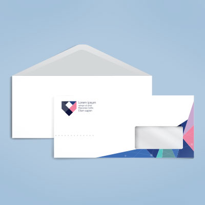 Printed Paper Business Envelopes, Size : 12'' x 5'', 14'' x 7' etc.