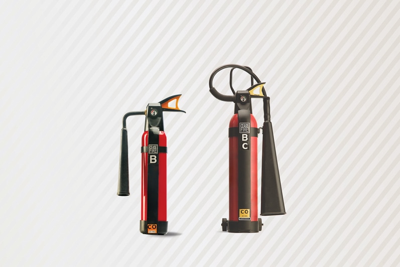 CO2 Squeeze Grip Type Fire Extinguisher