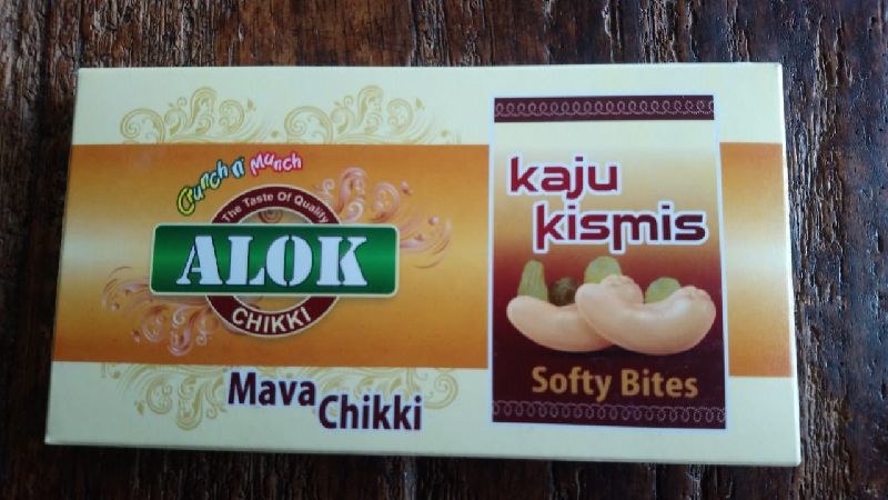 Kaju Kismis Chikki, for Eating, Packaging Type : Plastic Packet