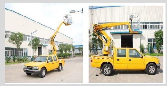 Pick-up Mounted Aerial Work Platform, for Industrial, Certification : ISI Certified