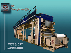 Wet & Dry Laminating Machine, for Industrial, Feature : Good quality