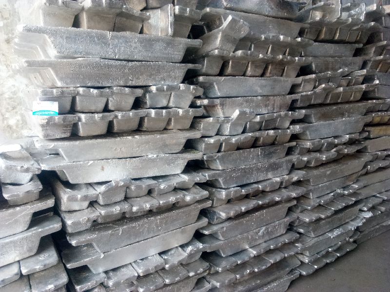 Own aluminium ingot 99.5%, for wire drawing, auto mobile industry, Grade : primary